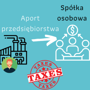 Read more about the article Aport przedsiębiorstwa do spółki osobowej – opodatkowanie