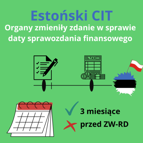 Estoński CIT - data SF